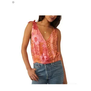 Free People | Tops | Free People Sz Xs Tied To You V Neck